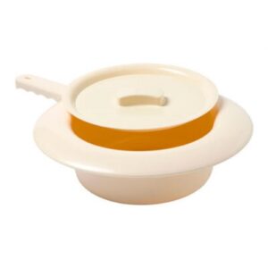 Bækken med låg 31 cm kunststof/plast