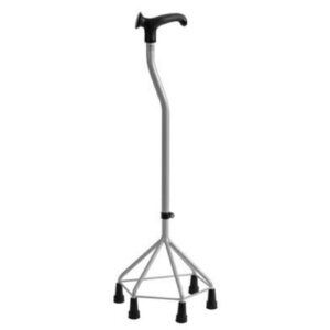 5-punktsstok indst. 74-94 cm anatomisk højre, grå