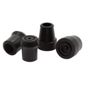 Dupsko type D naturgummi 22 mm sort