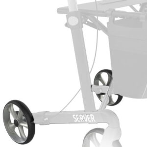 Baghjul, højre/venstre 1 stk – Server Rollator M/L