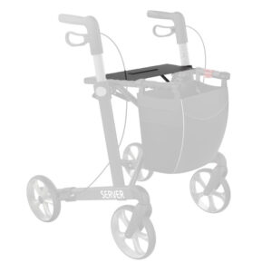 Netsæde m. håndtag til Server Rollator M/L